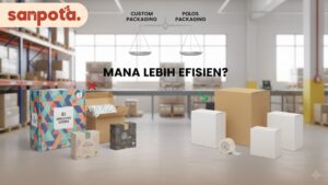 Packaging Custom vs Polos: Mana Lebih Efisien?
