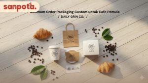 Minimum Order Packaging Custom untuk Cafe Pemula