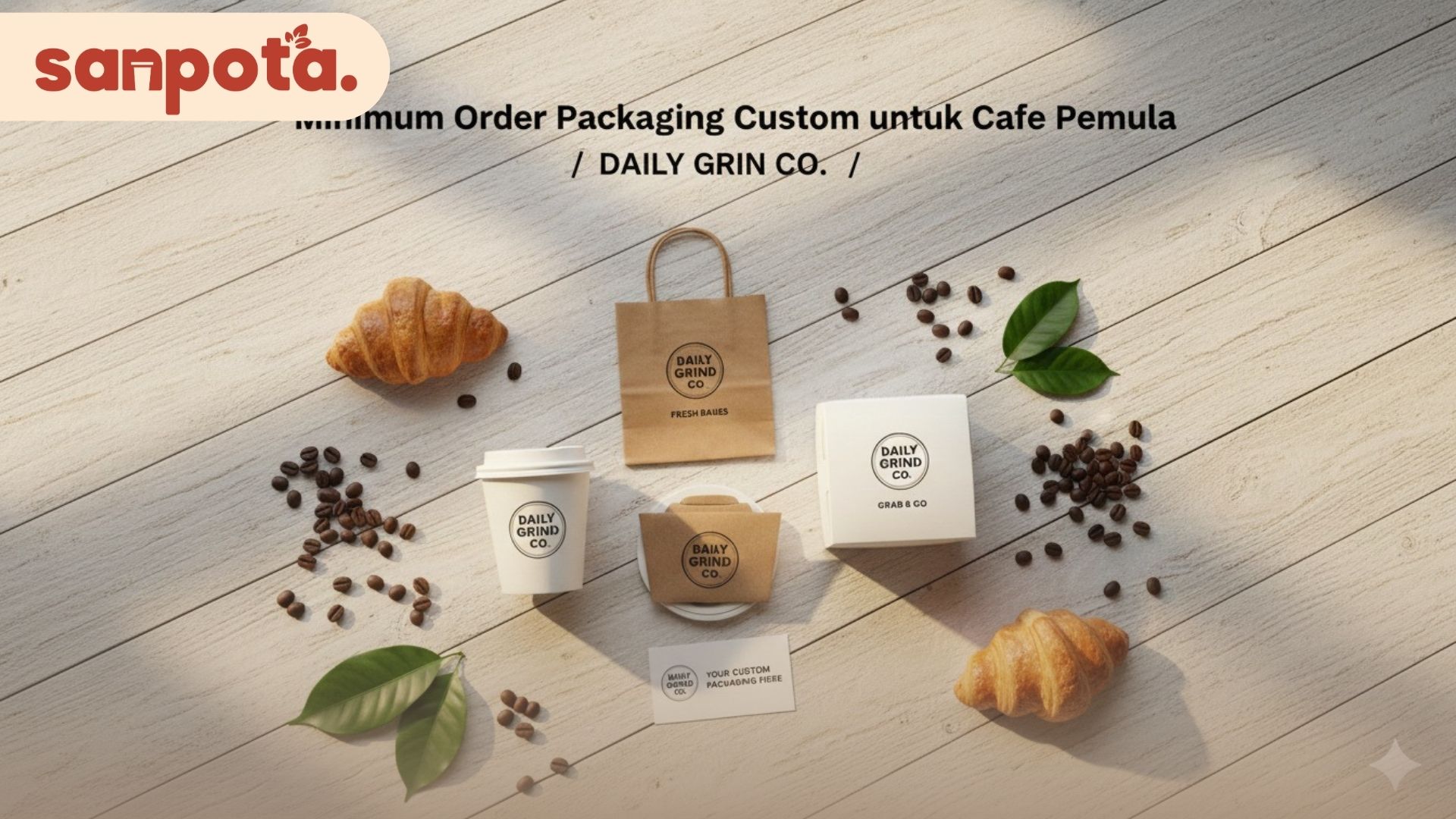 Minimum Order Packaging Custom untuk Cafe Pemula