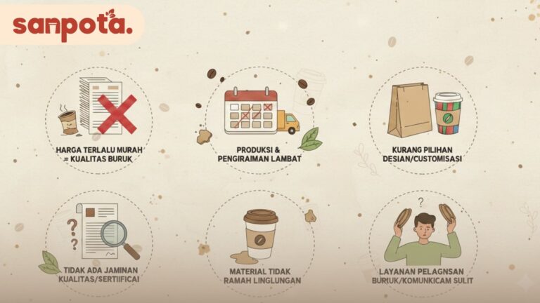 KESALAHAN UMUM SAAT MEMILIH SUPPLIER PACKAGING CAFE