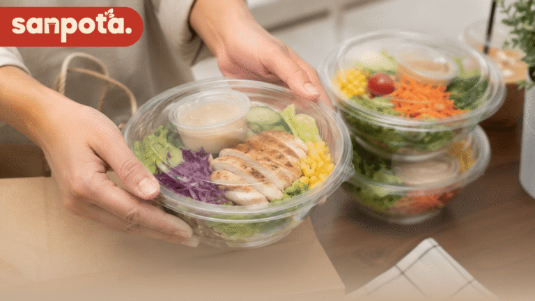 Salad Bowl Plastik Bening