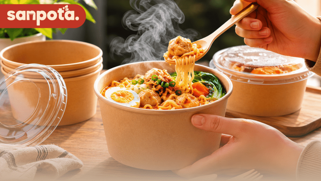 Paper Bowl Tahan Panas