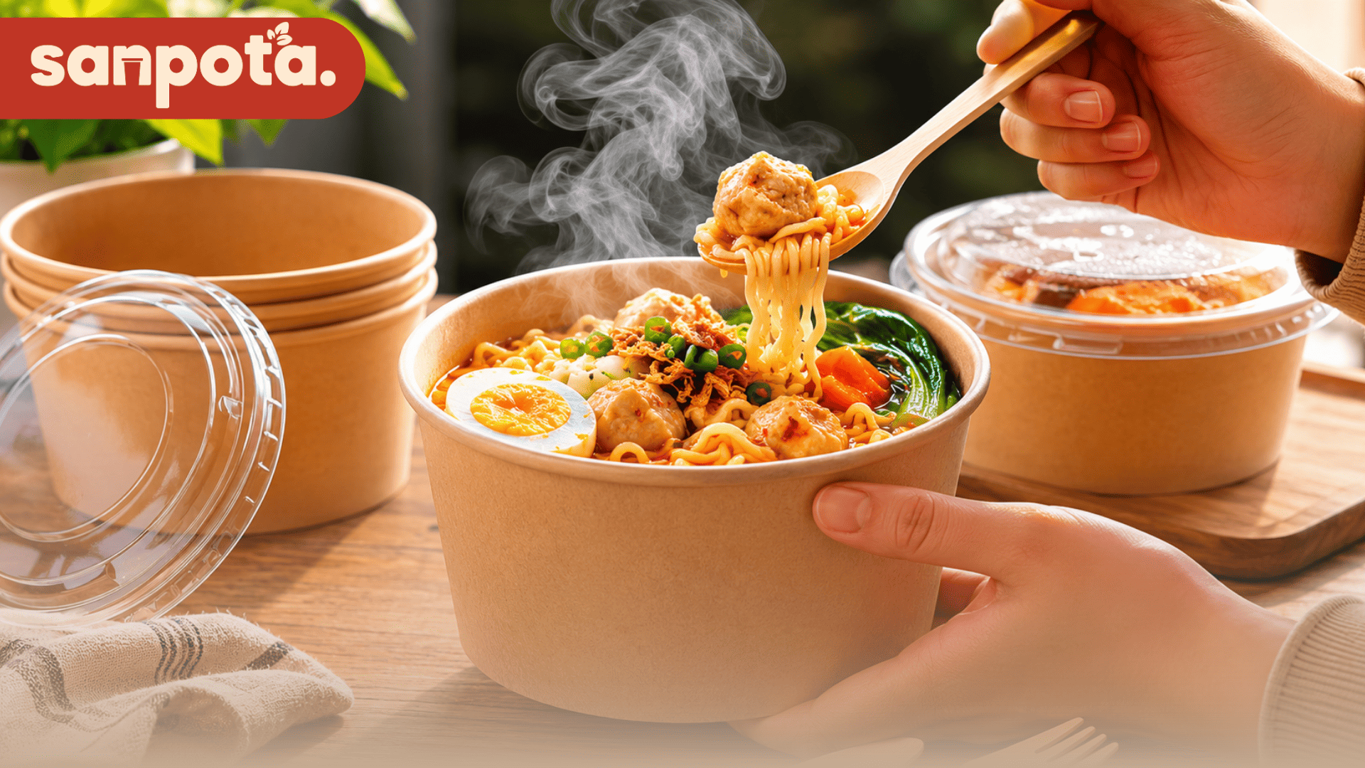 Paper Bowl Tahan Panas