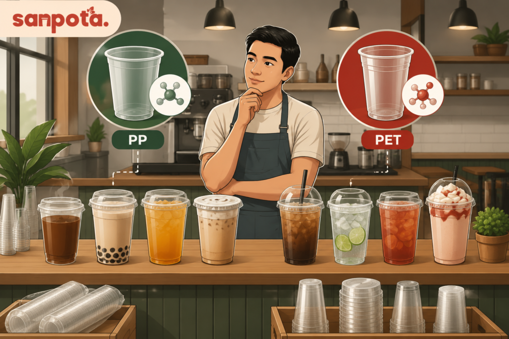 Panduan Memilih Cup Plastik PP atau PET Sesuai Jenis Minuman yang Dijual